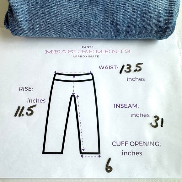 Reformation Womens High Rise Straight Jeans Size 26 Denim Distressed Blue - Picture 7 of 7